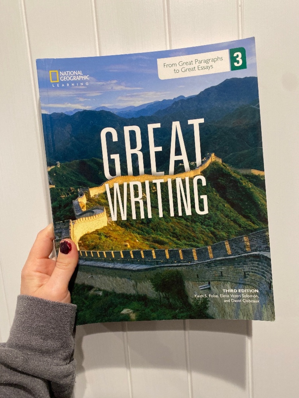 Great Writing 3 textbook
